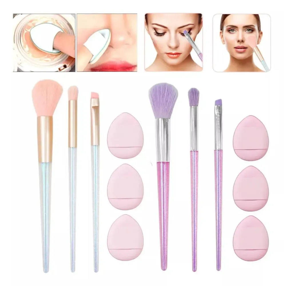 Imagen de SET DE BRUSH 3PCS +PUFF 3PCS LL03XPF3