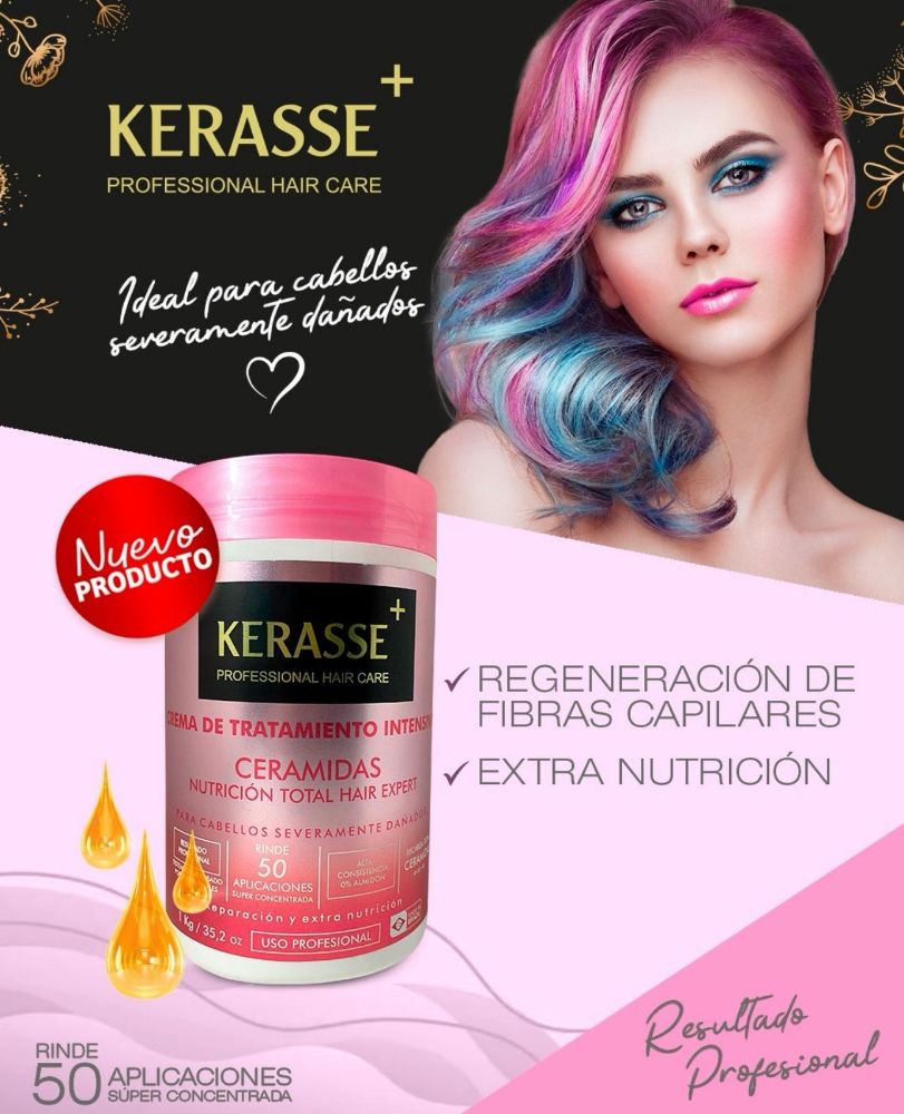 Imagen de KERASSE +TRAT.CERAMIDAS 300GR