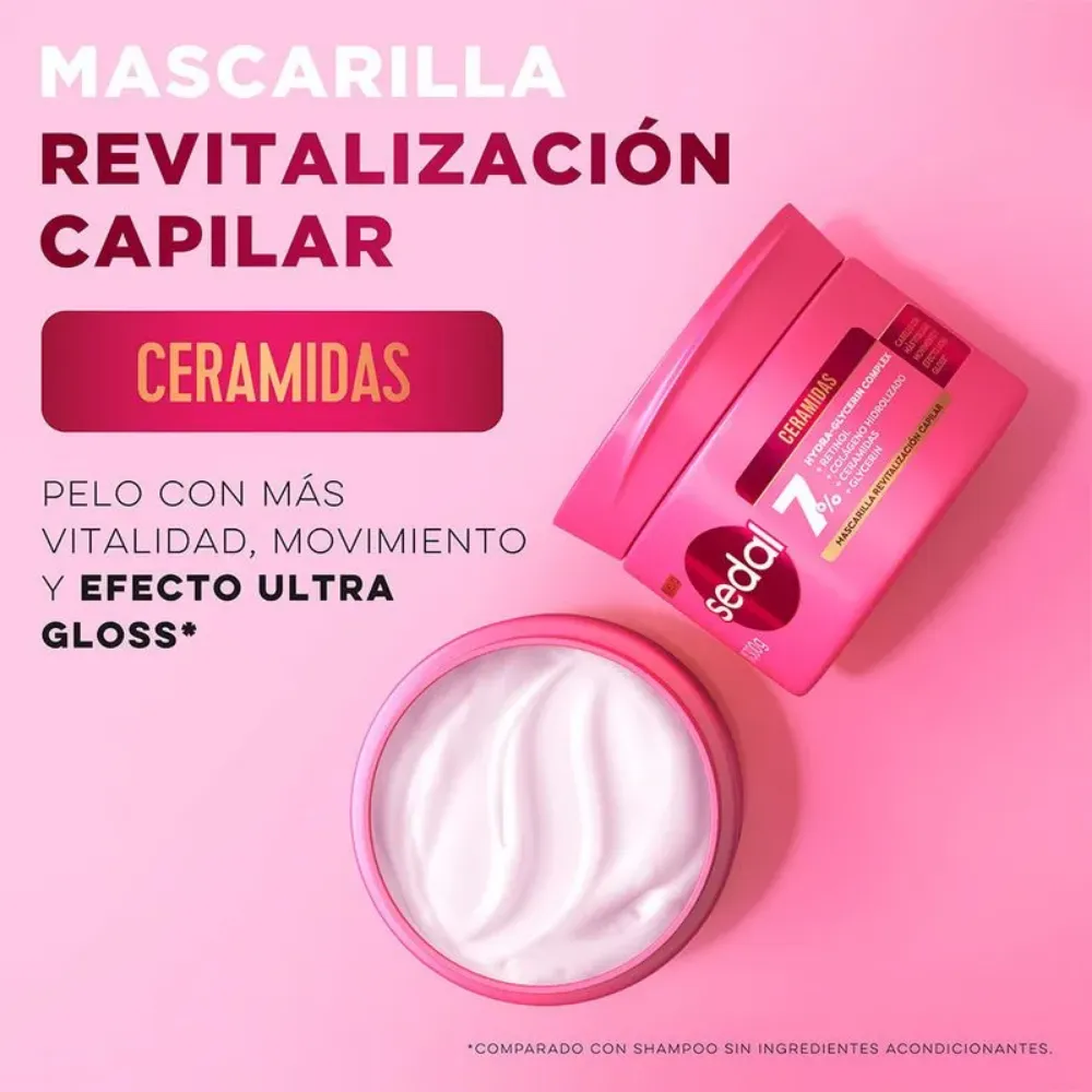 Imagen de MASCARILLA TRAT CAPILAR SEDAL CERAMIDAS 300GR