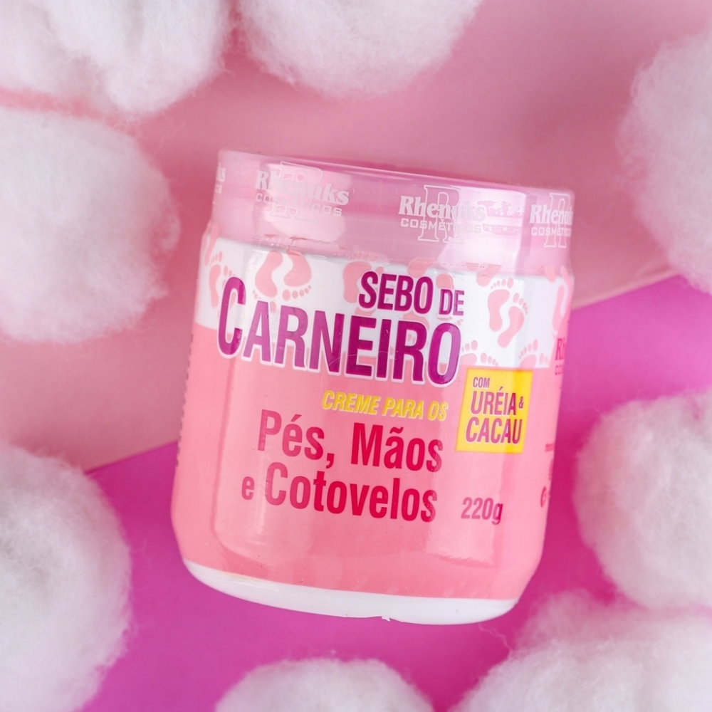 Imagen de CREMA P/MANOS,PIES Y CODO SEBO DE CARNEIRO RHENUKS 200G