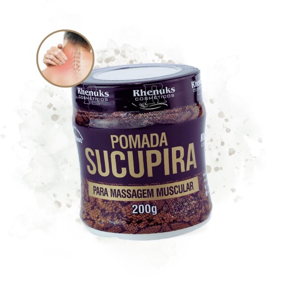 Imagen de POMADA P/MASAJE MUSCULAR SUCUPIRA 200G
