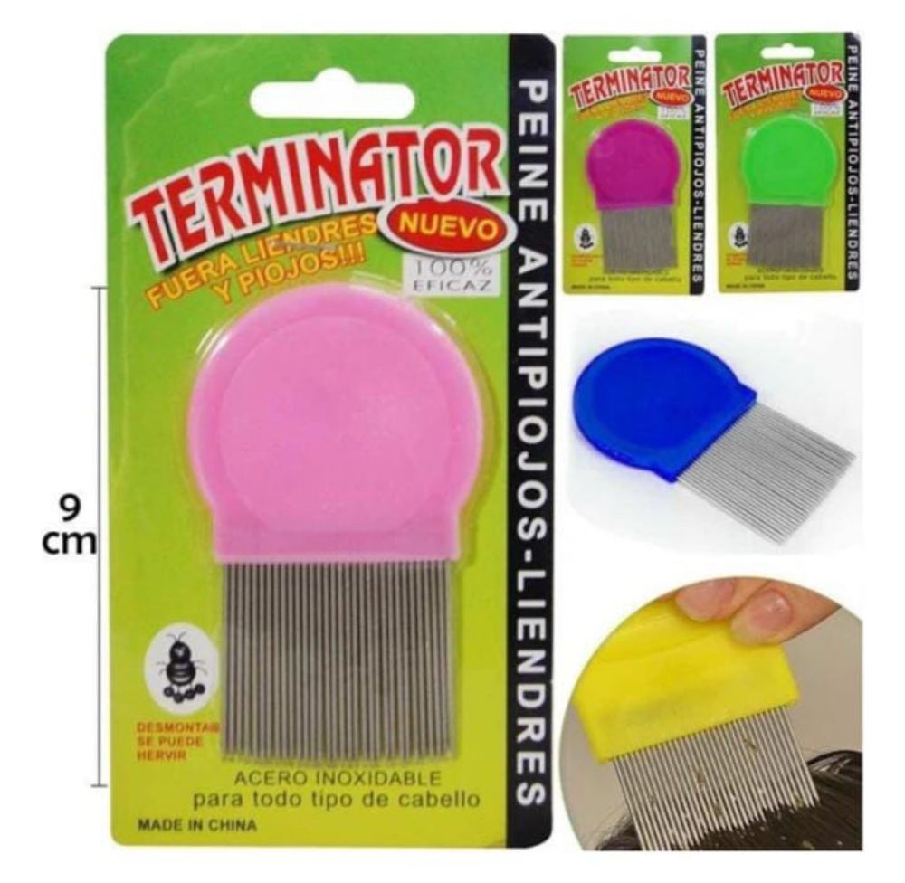 Imagen de PEINE PARA PIOJOS ACERO INOX 0546