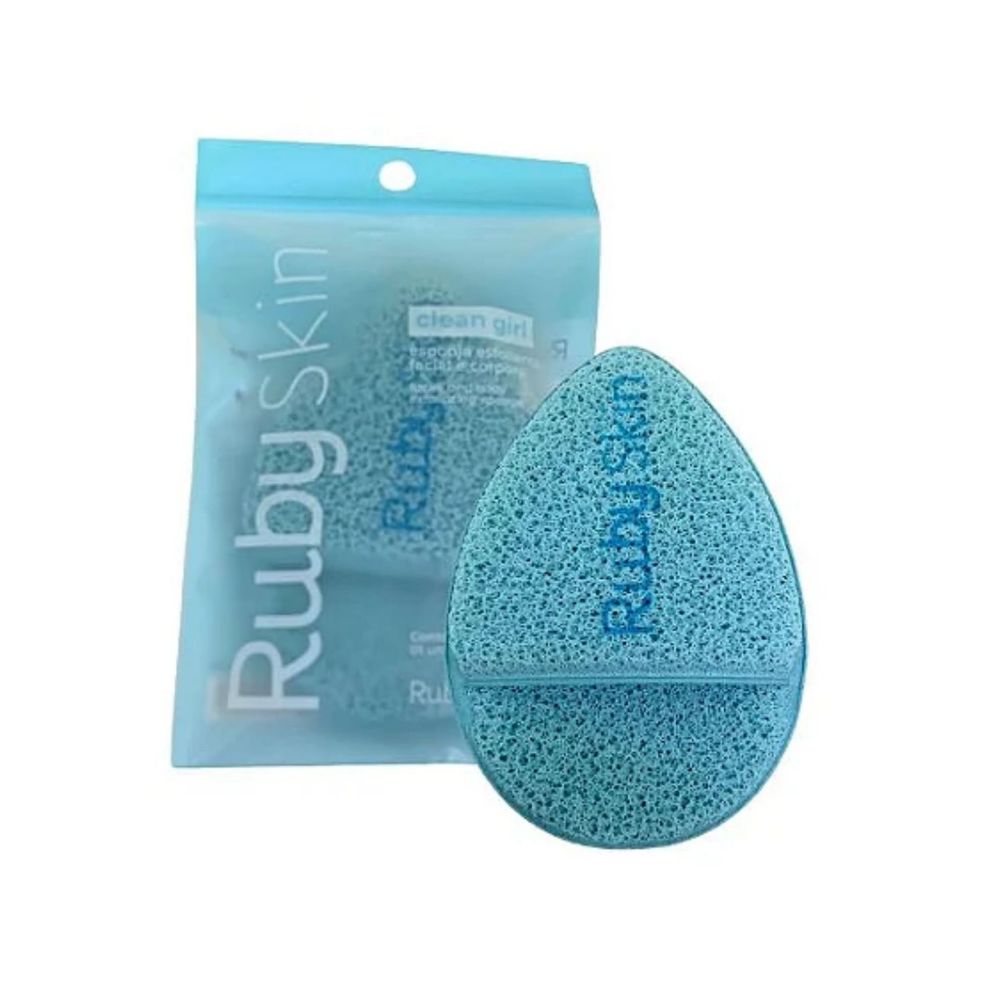 Imagen de ESPONJA EXFOLIANTE PUFF CLEAN GIRL RUBY ROSE HB-A7000-1