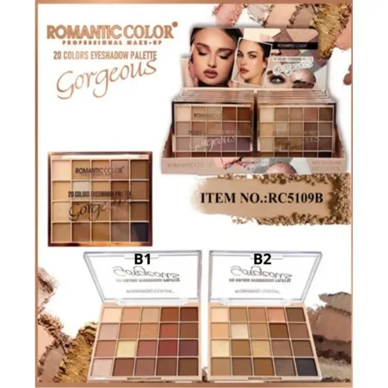 Imagen de PALETA DE SOMBRA DE OJOS ROMANTIC COLOR RC5109
