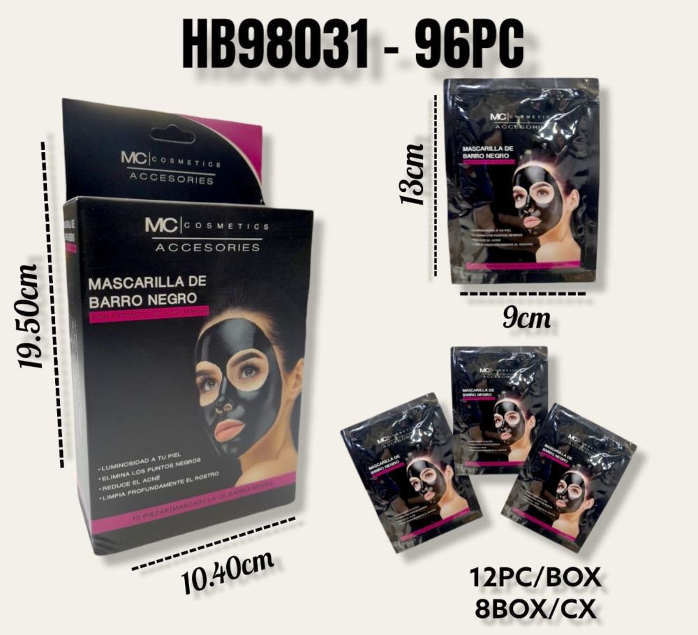 Imagen de MASCARILLA DE BARRO NEGRA HB98031