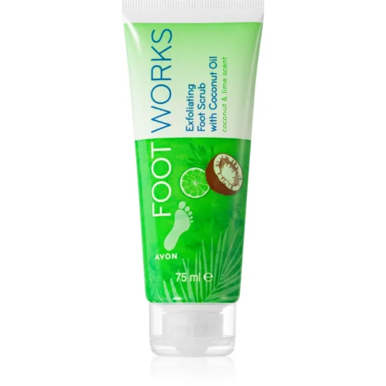 Imagen de CREMA EXFOLIANTE WORKS P/PIES AVON 80G