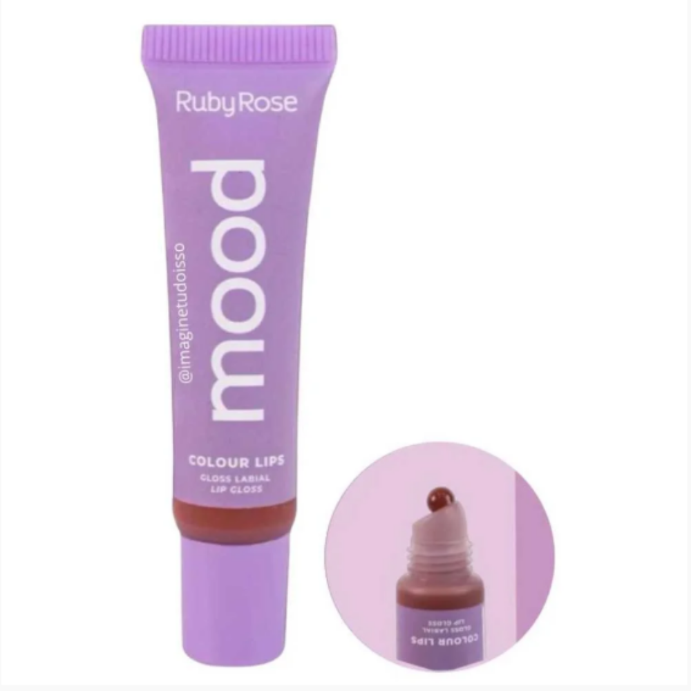 Imagen de LABIAL LIQ. COLOUR LIPS MOOD RUBY ROSE HB-7201-3