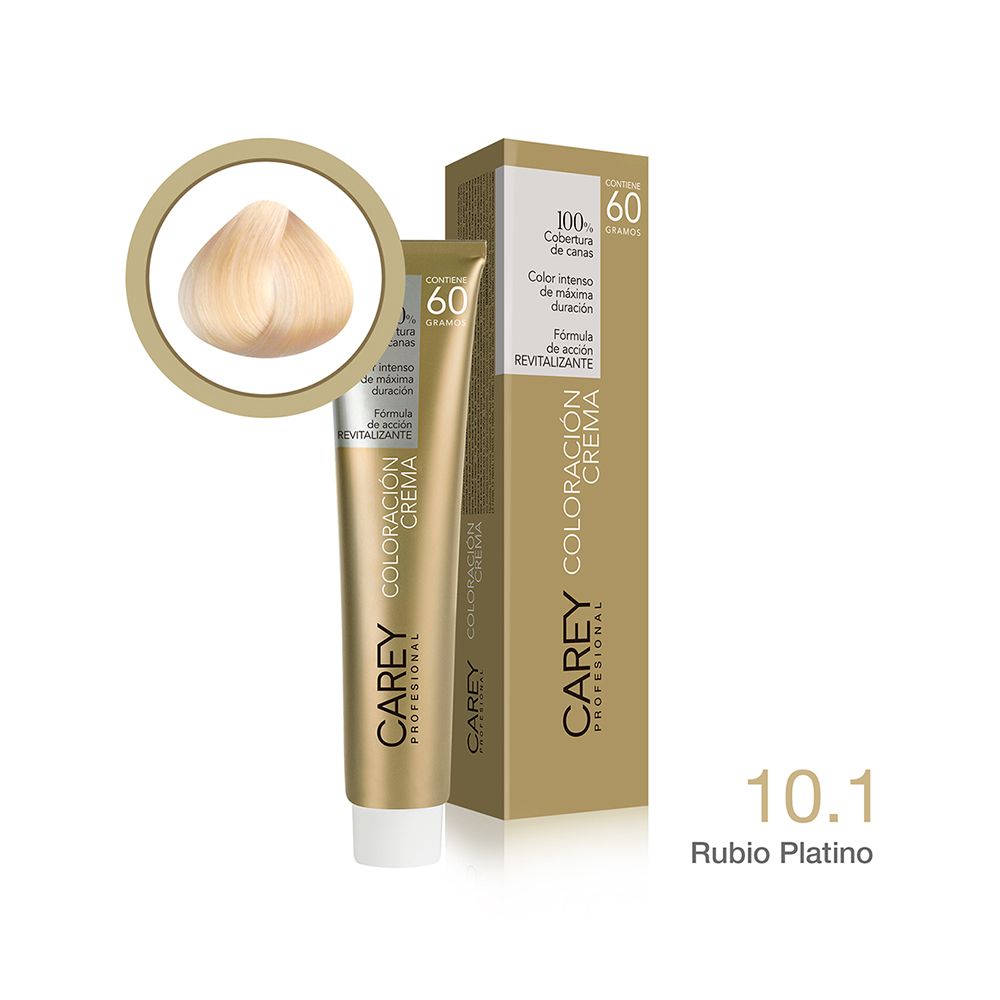 Imagen de CAREY POMO RUBIO PLATINO 10.1