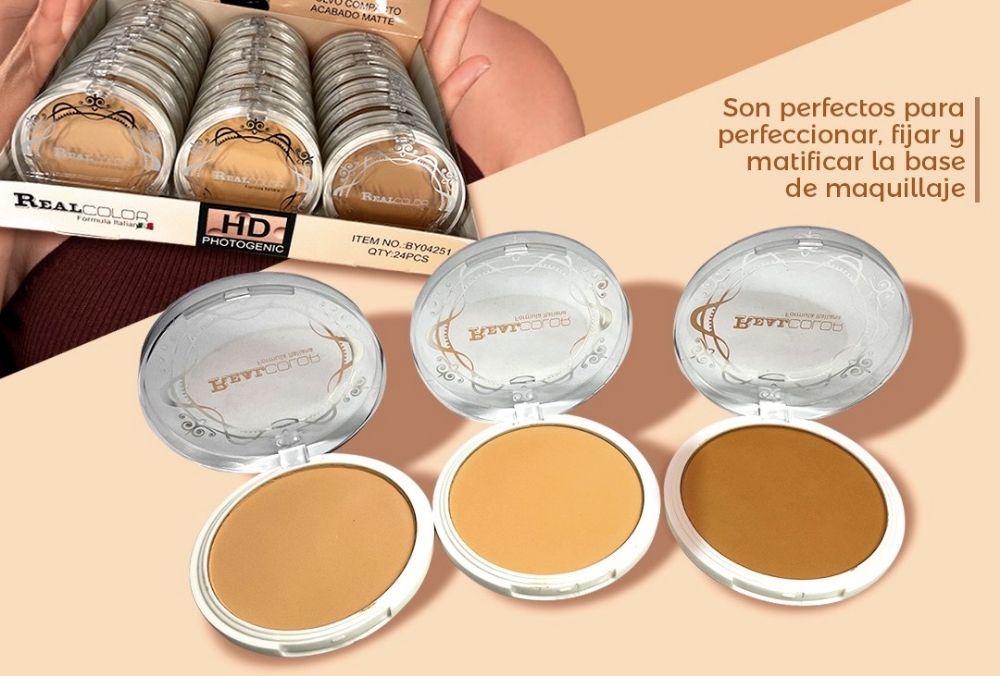 Imagen de REAL COLOR POLVO COMPACTO 1 BY04251