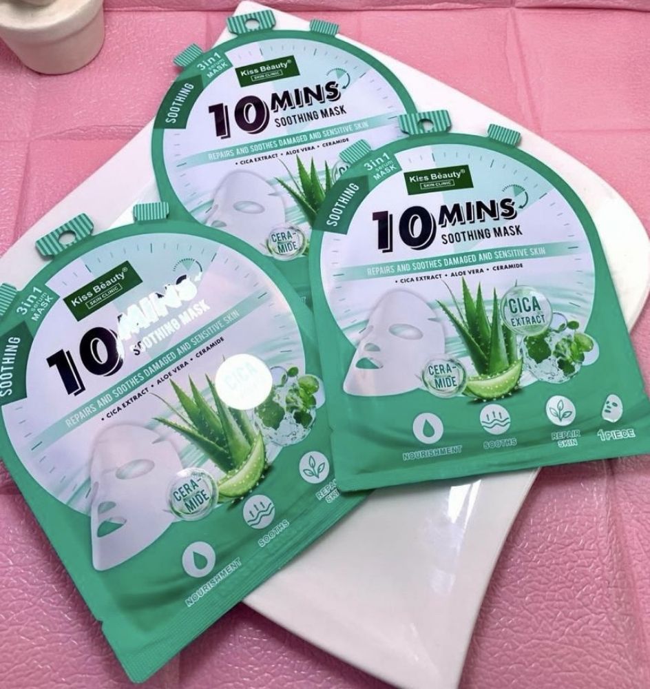 Imagen de MASC.FACIAL ALOE VERA KISS BEAUTY 1658-07E