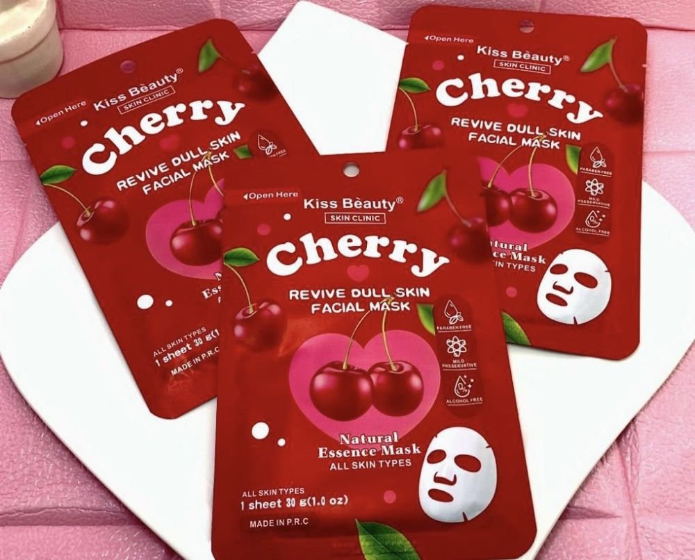 Imagen de MASCARILLA FACIAL CHERRY KISS BEAUTY 1380-07I