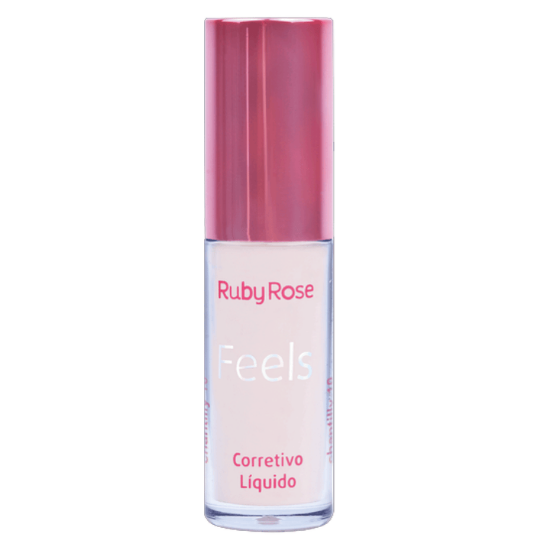 Imagen de CORRECTOR LIQUIDO FEELS RUBY ROSE HB-8102-1 CHANTILLY*10