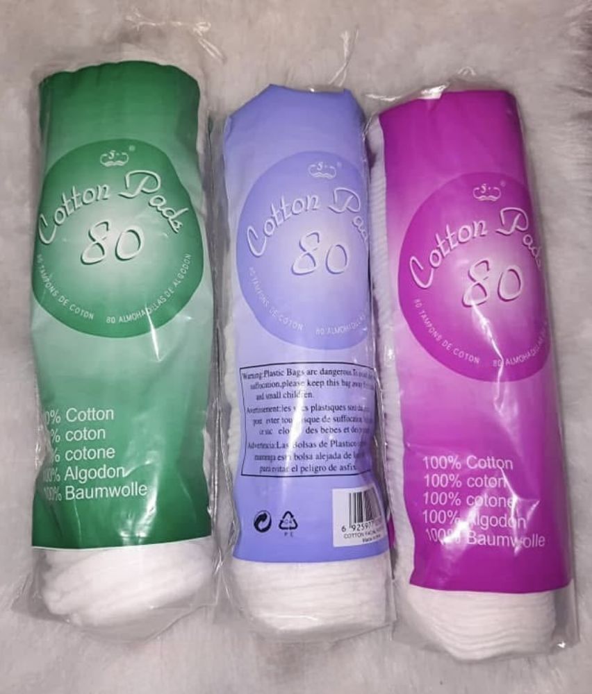 Imagen de ALGODON FACIAL X80 PCS COTTON PADS 1385-1-5-1623