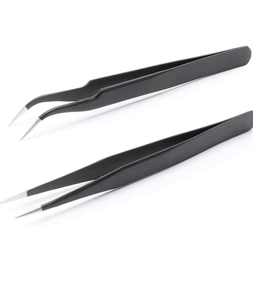 Imagen de SET DE PINZAS NEGRAS X 2 PCS LIANGLI