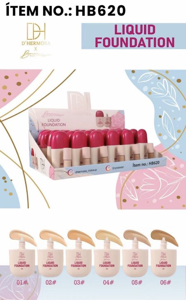 Imagen de BASE LIQ.DHERMOSA HB620