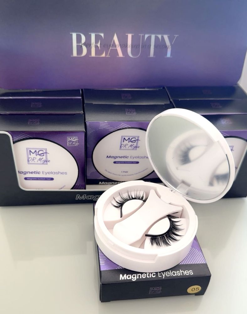 Imagen de PESTAÑAS  X2 C/APLICADOR ESPEJO MAGNETIC MG-M-201