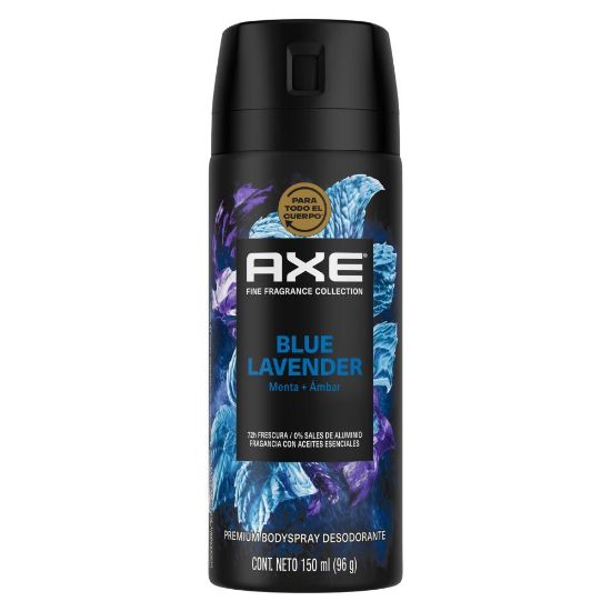 Imagen de DESODORANTE AXE AEROSOL BLUE LAVENDER 150ML