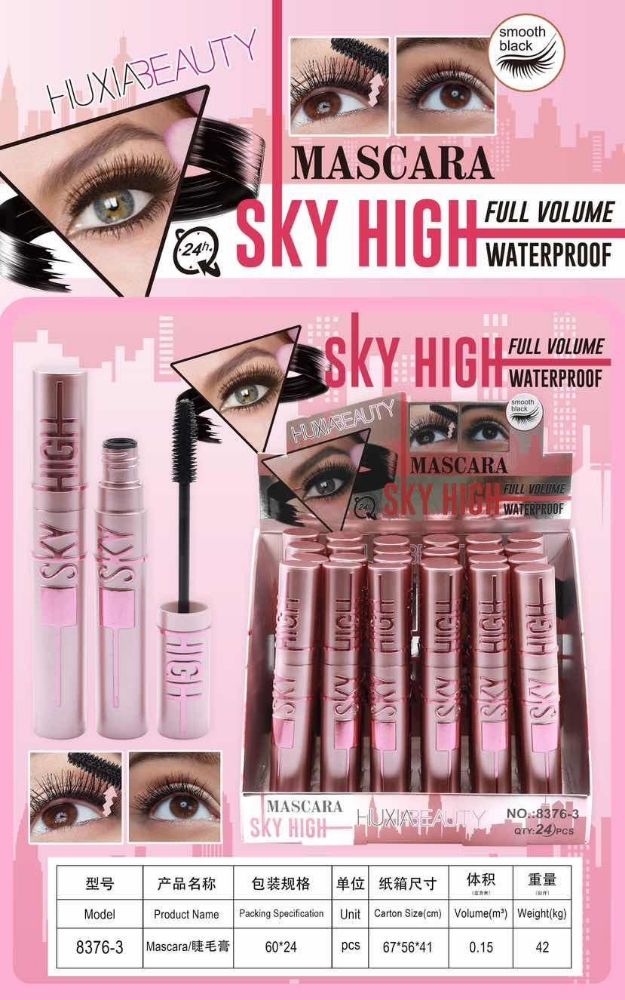 Imagen de DELINEADOR LIQ Y RIMEL SKY 8376-8 8376-3