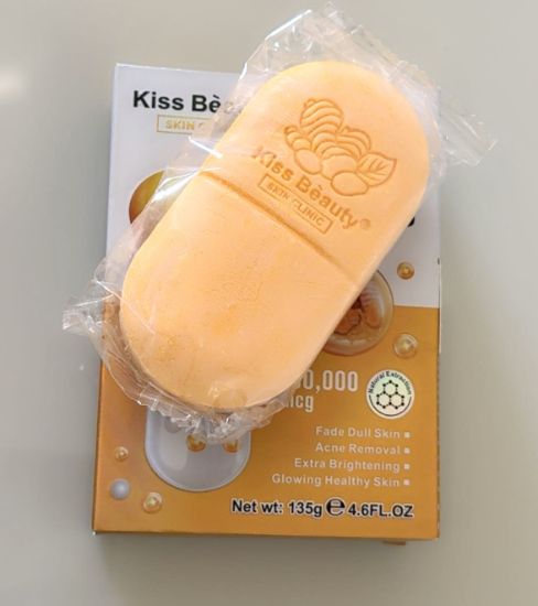 Imagen de JABON DE CURCUMA RED MIRK KISS BEAUTY 1399-07TU