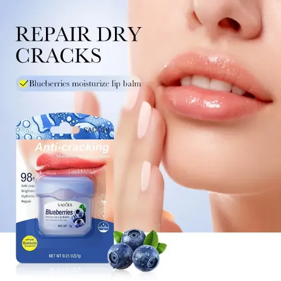 Imagen de LIP BALSAMO SADOER BLUEBERRIES SD6265