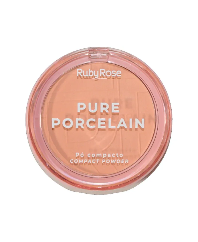 Imagen de POLVO COMPACTO LINEA ROSA RUBY ROSE HB-M401-4