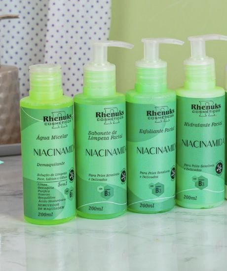 Imagen de KIT FACIAL X 4 NIACINAMIDA RHENUKS COSMETICOS
