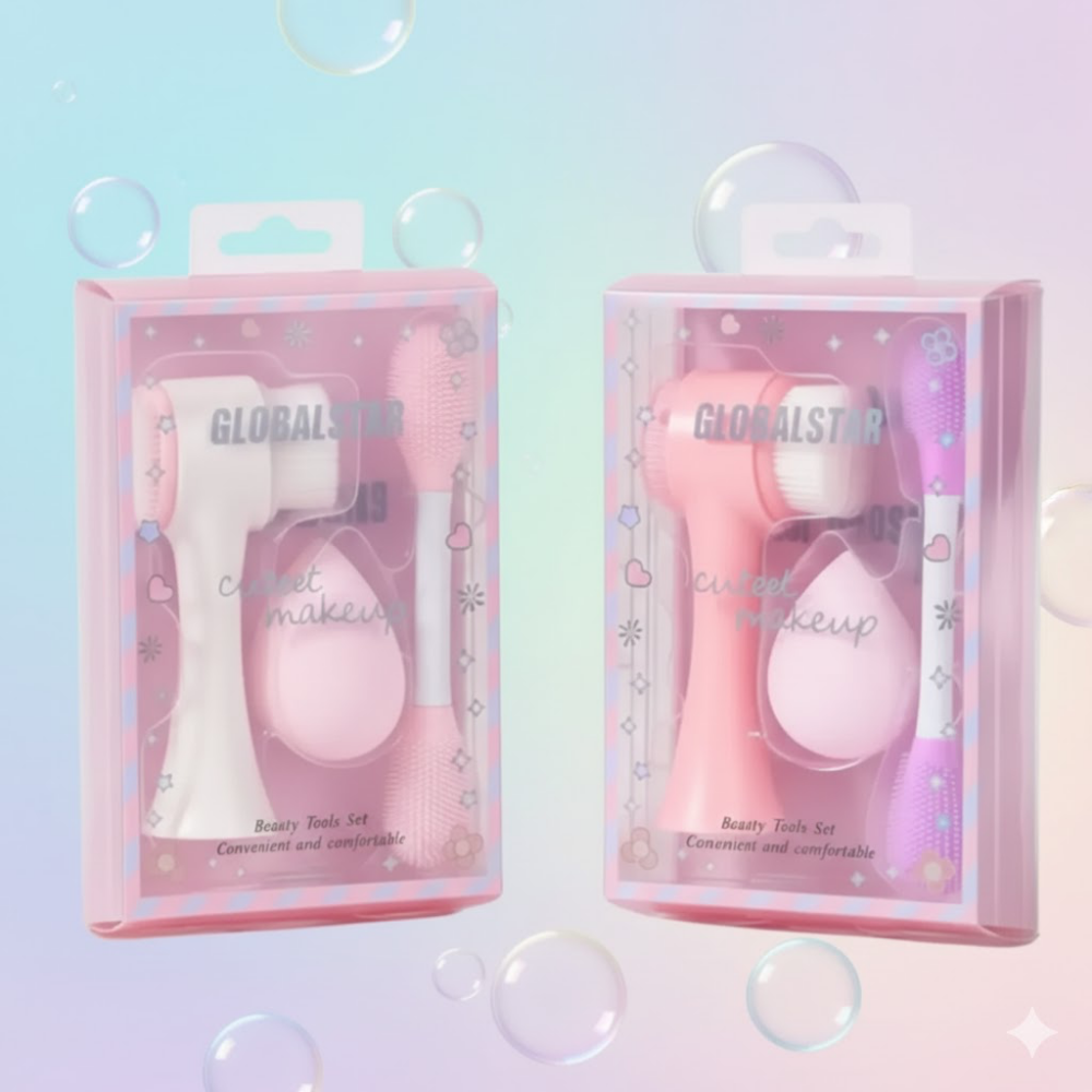 Imagen de SET 3PCS LIMPIEZA FACIAL AGE-597