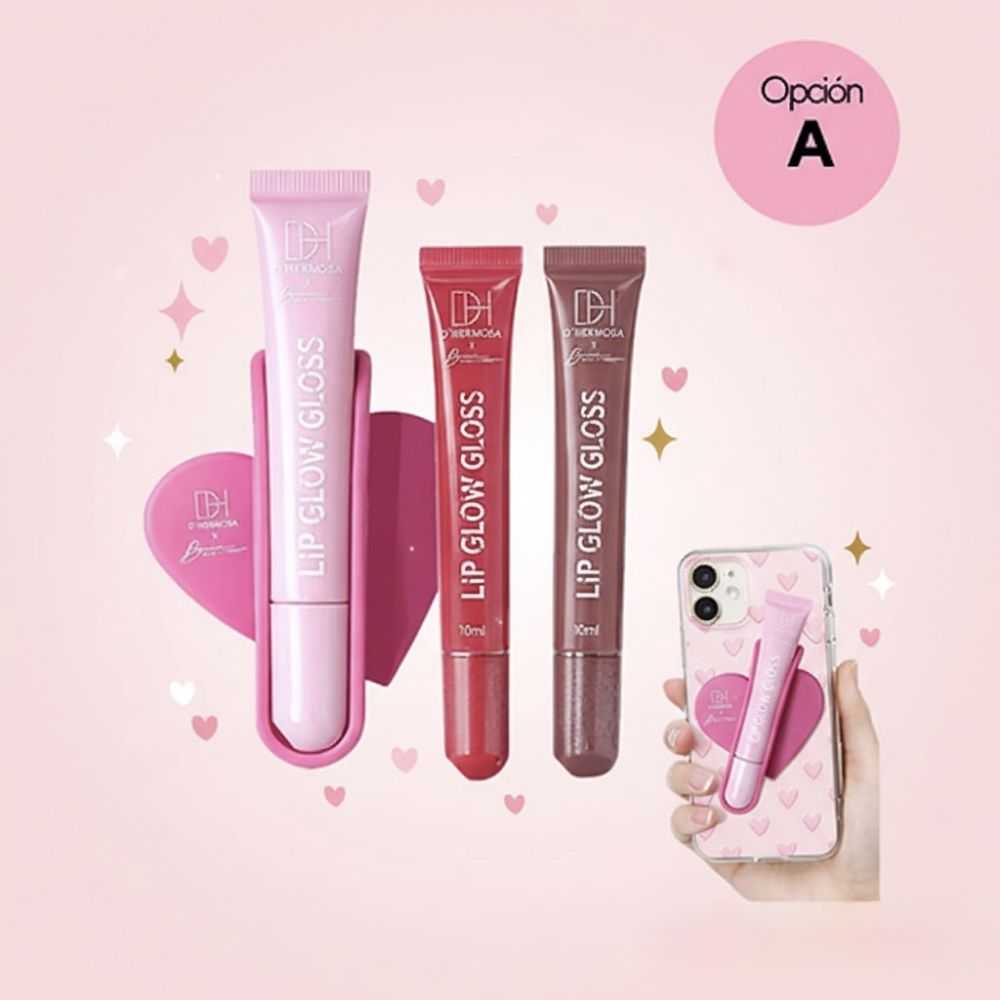 Imagen de LIP GLOW GLOSS 3PCS HB625