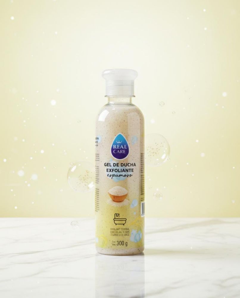 Imagen de GEL DUCHA EXFOLIANTE ARROZ 300GR. REAL CARE