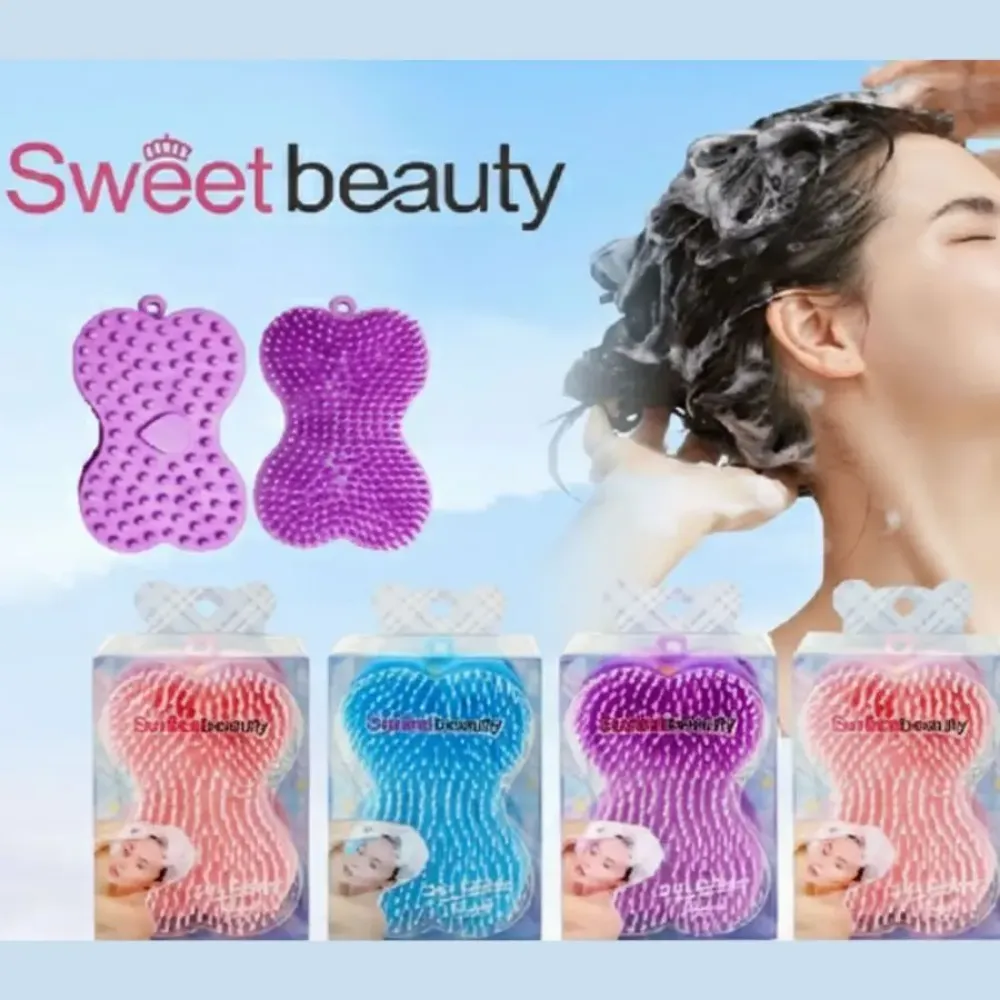 Imagen de CEPILLO CAPILAR DE SILICONA SWEET BEAUTY BX-1380