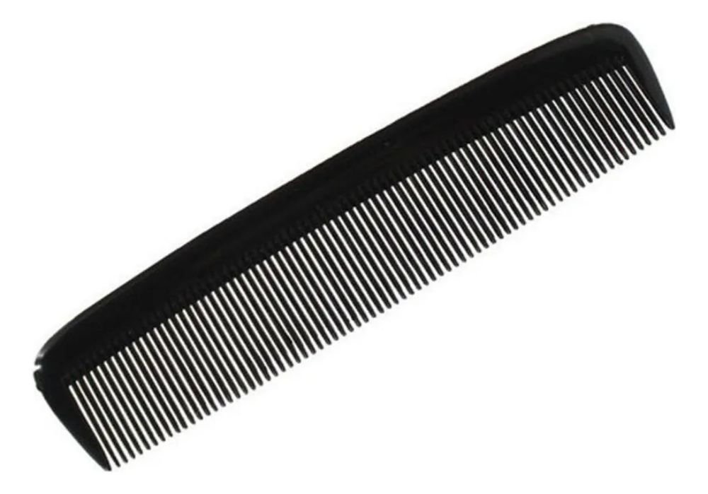 Imagen de PEINE NEGRO P/BOLSILLO 13CM 858