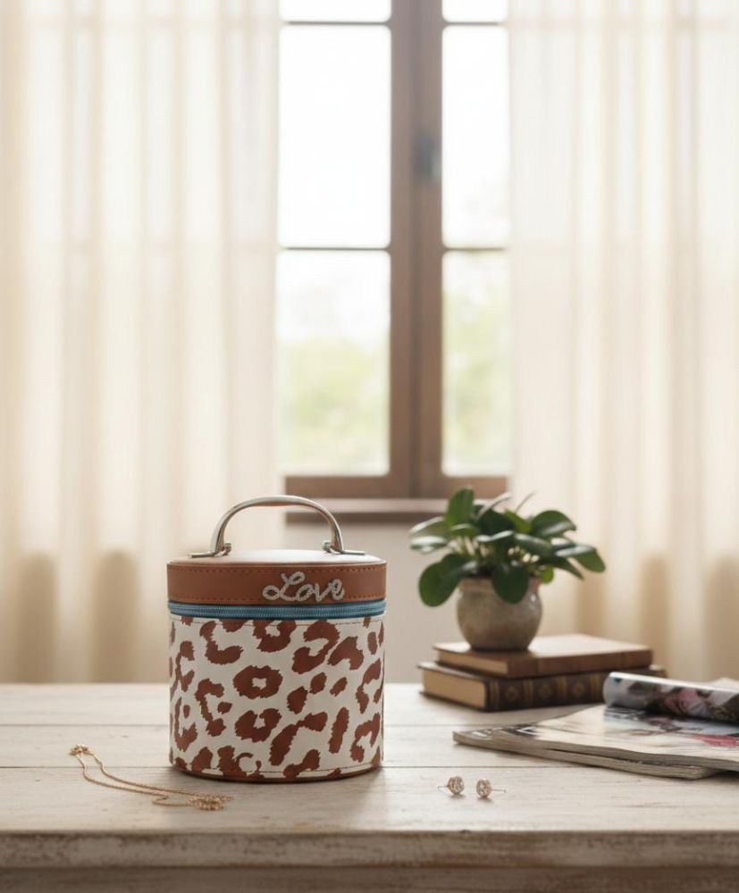 Imagen de PORTA COSMETICOS REDONDO 3715-P