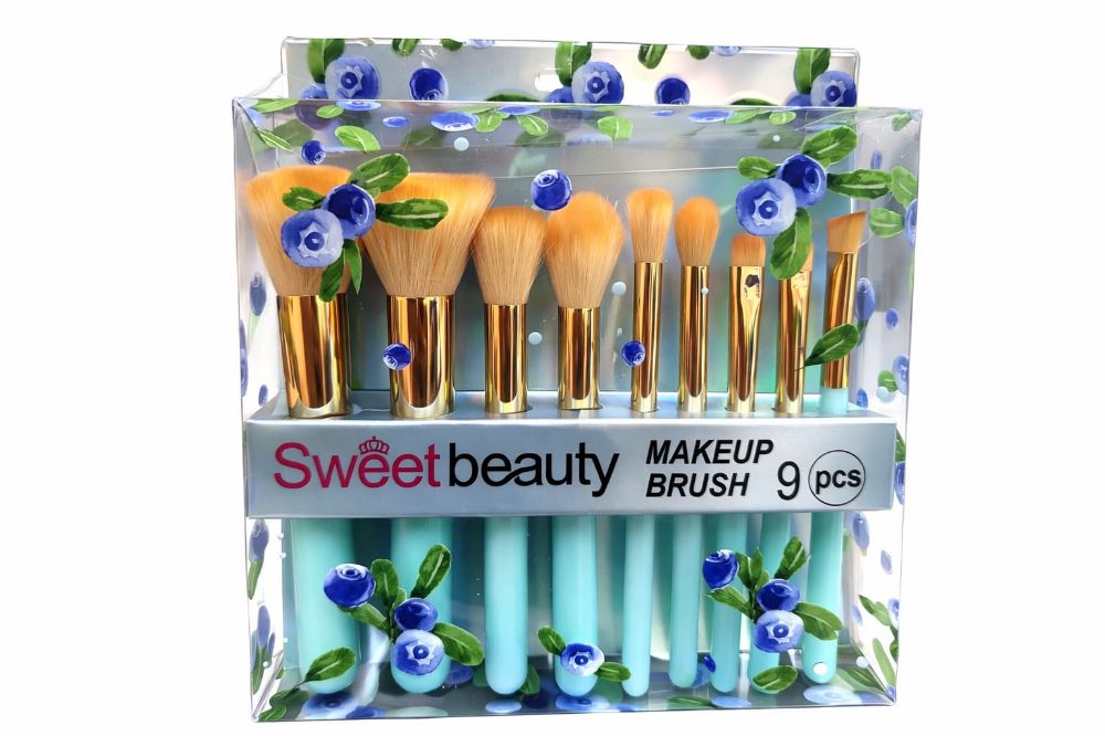 Imagen de SET BROCHAS 9 PCS SWEET BEAUTY SZ-4384