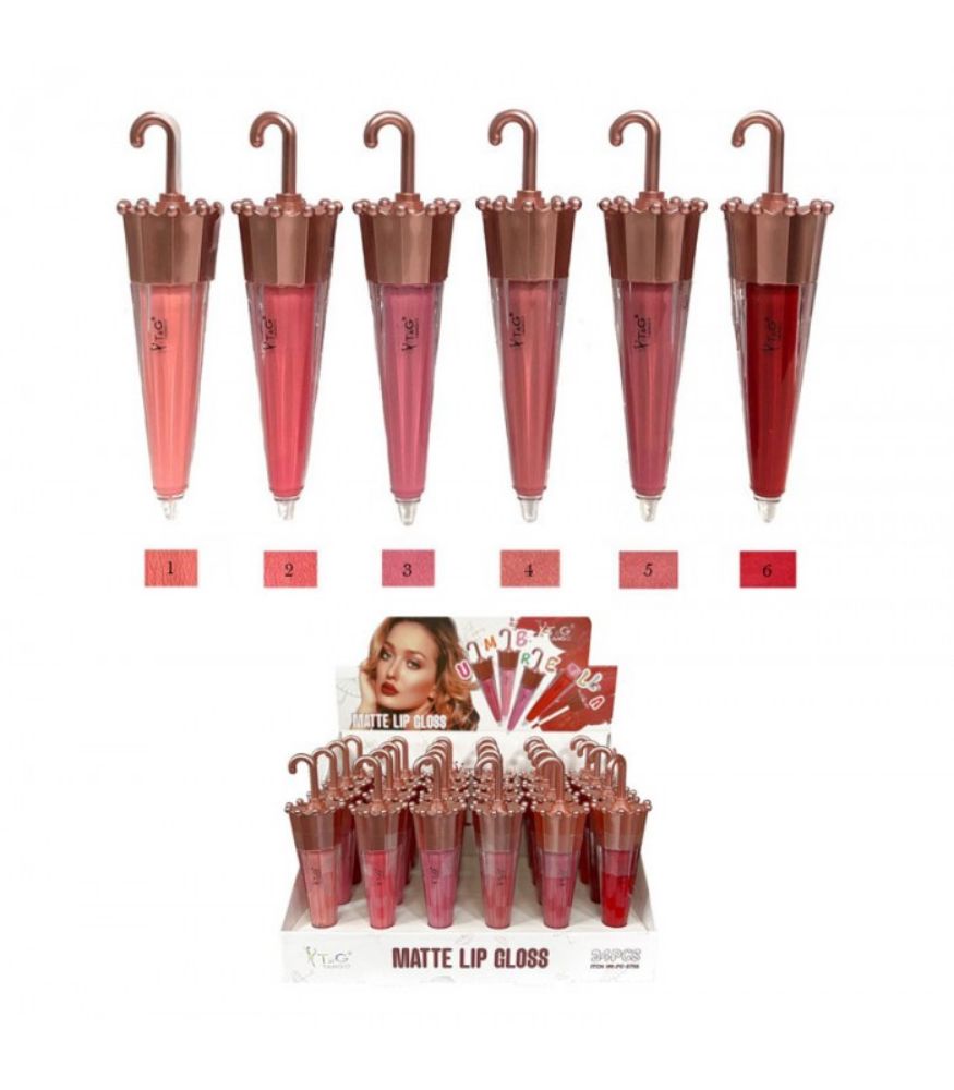 Imagen de LIP GLOSS MATTE SOMBRILLA PG-8756