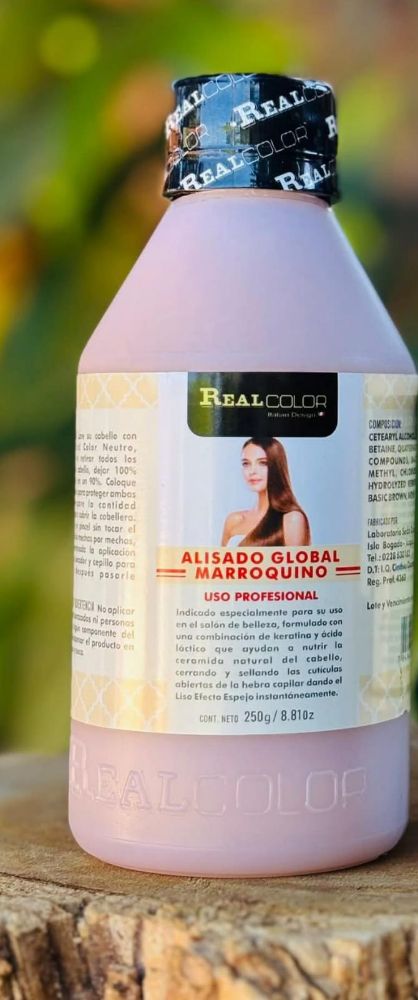 Imagen de REAL COLOR ALISADO MARROQUINO 250GR