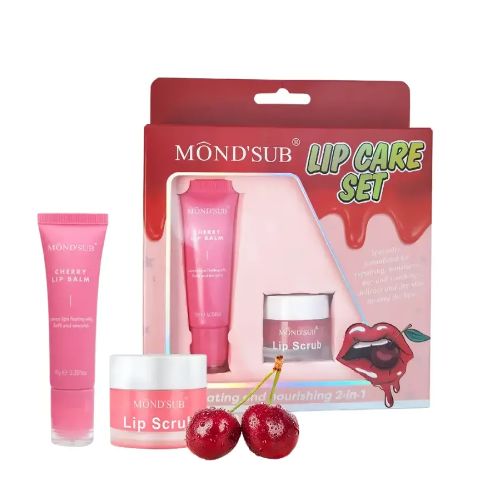 Imagen de SET DE LABIAL EXFOLIANTE Y NUTRITIVO MONDSUB XJ2312-18