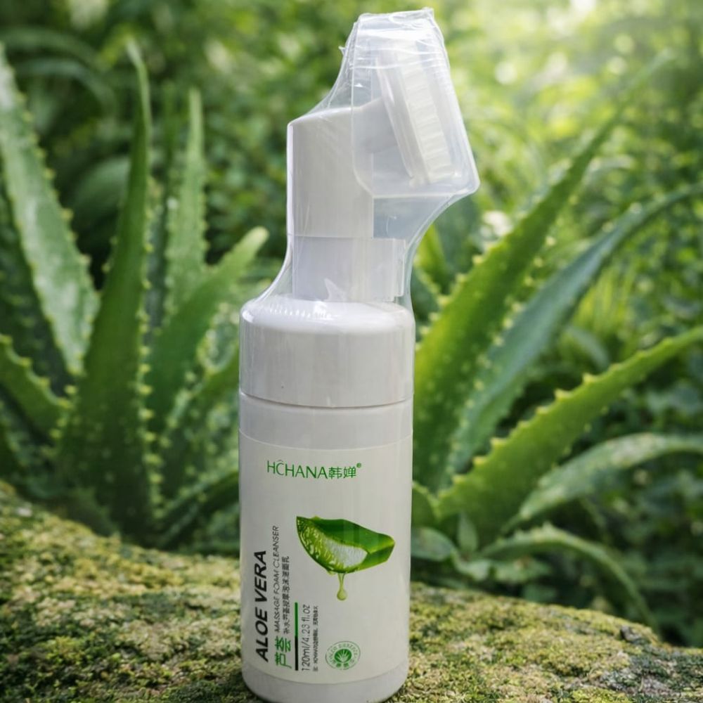 Imagen de LIMPIADOR DE ESPUMA DE MASAJE ALOE VERA HC82728