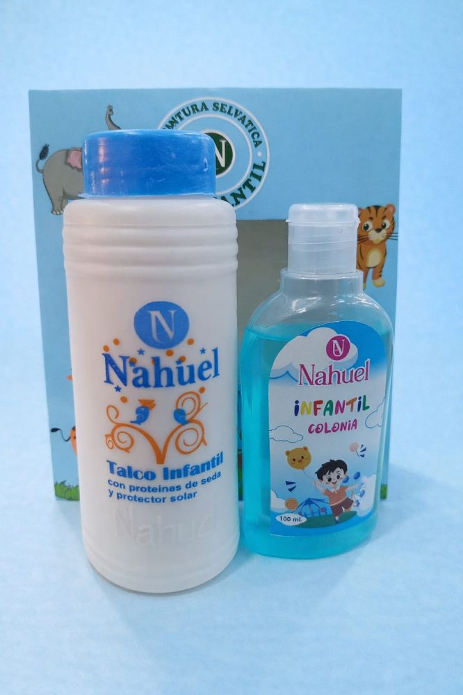 Imagen de KIT INFANTIL TALCO+COLONIA NAHUEL 100ML