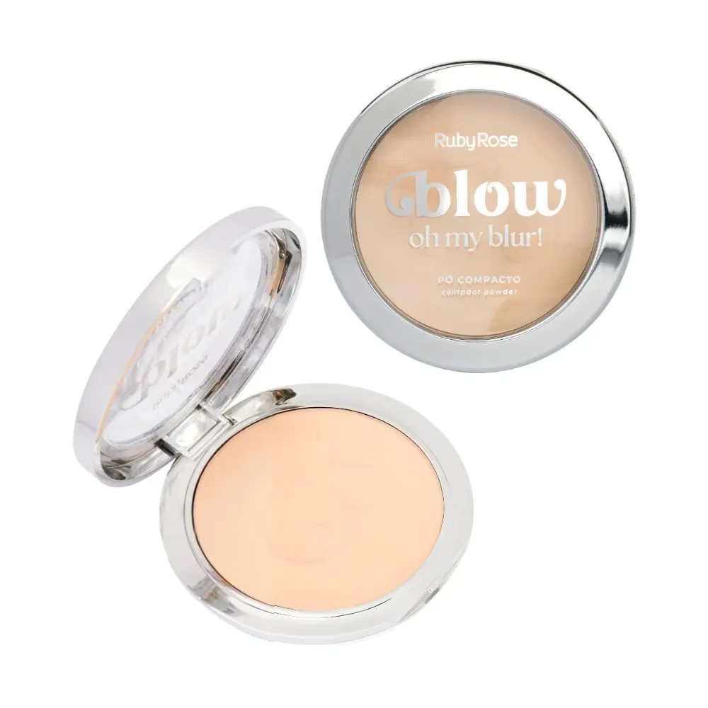 Imagen de POLVO COMPACTO BLOW RUBY ROSE HB-M405-2