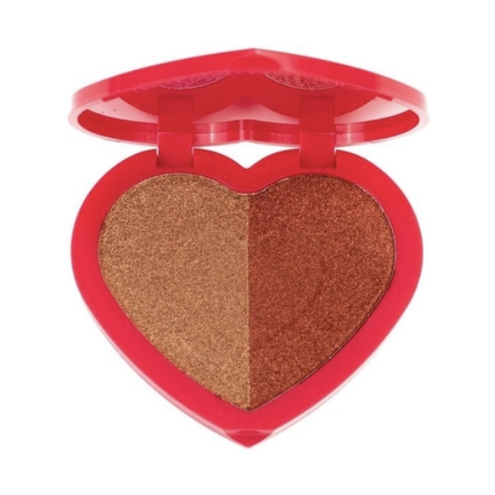 Imagen de ILUMINADOR COMPACTO DUO DOPAMINE RUBY ROSE HB-F1602-3