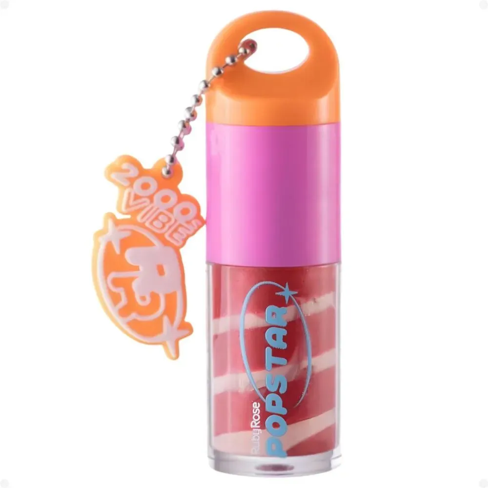Imagen de GLOSS LABIAL DUAL POPSTAR RUBY ROSE HB-L6406-2