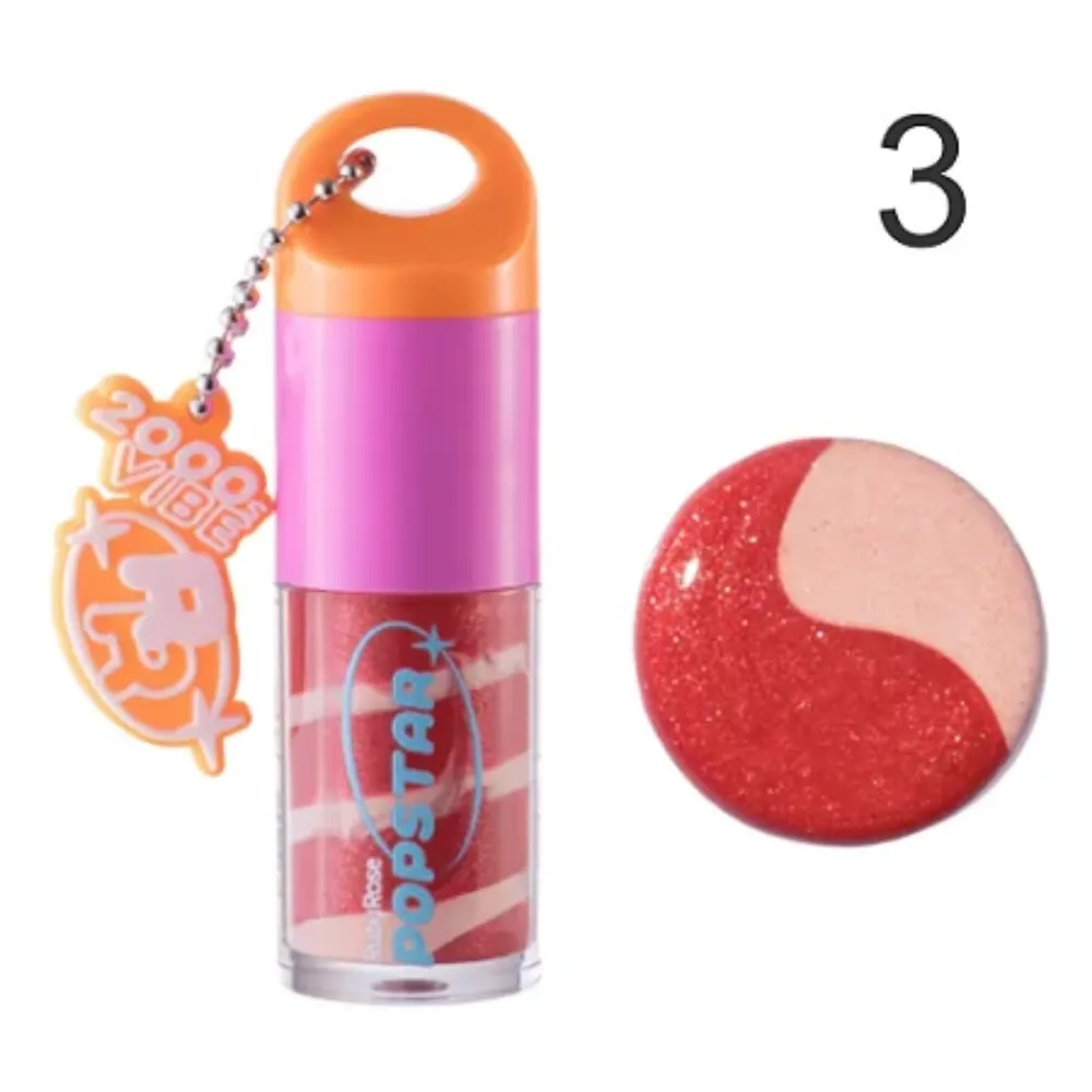 Imagen de GLOSS LABIAL DUAL POPSTAR RUBY ROSE HB-L6406-3