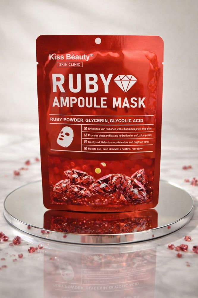 Imagen de MASCARILLA DE AMPOLLA DE RUBI KISS BEAUTY 1396-07D