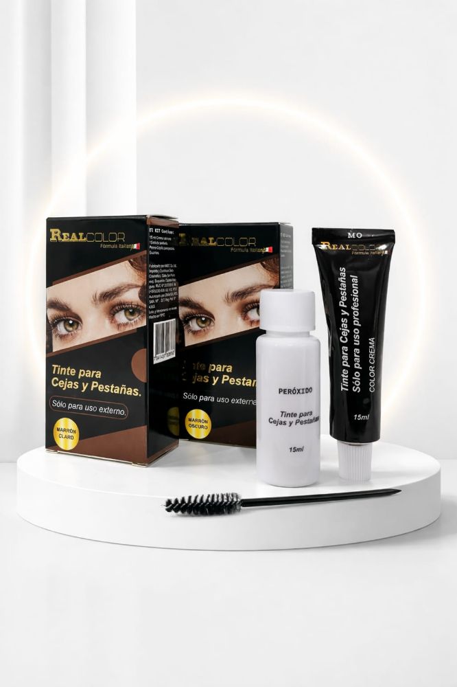 Imagen de TINTE P/CEJAS Y PEST.MARRON CLARO REAL COLOR