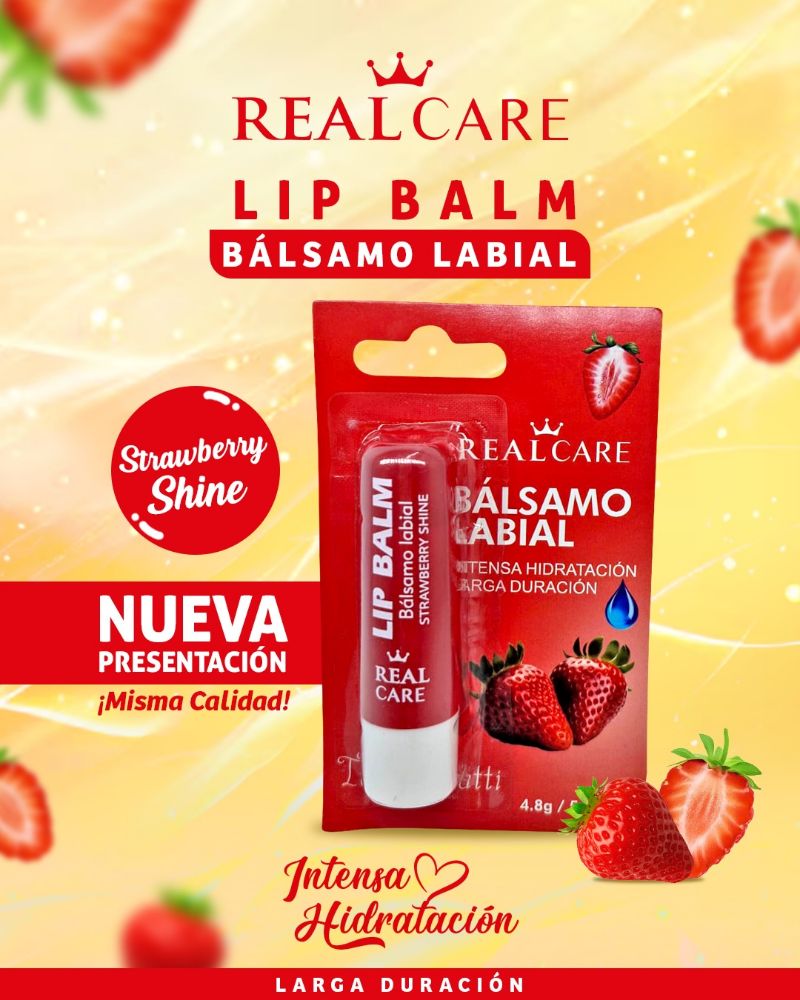 Imagen de BALSAMO LABIAL FRUTILLA REAL COLOR BO23204