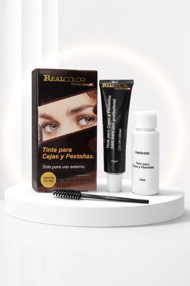Imagen de TINTE P/CEJAS Y PEST MARRON OSC. REAL COLOR