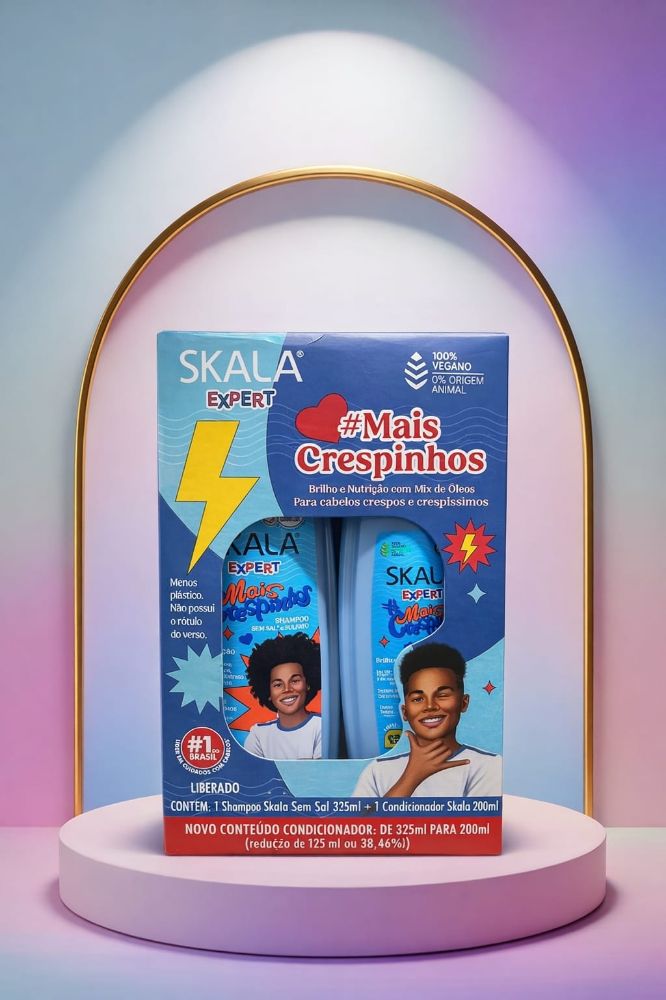 Imagen de SET SHAMPOO + ACOND SKALA MAIS CRESPINHOS 200ML
