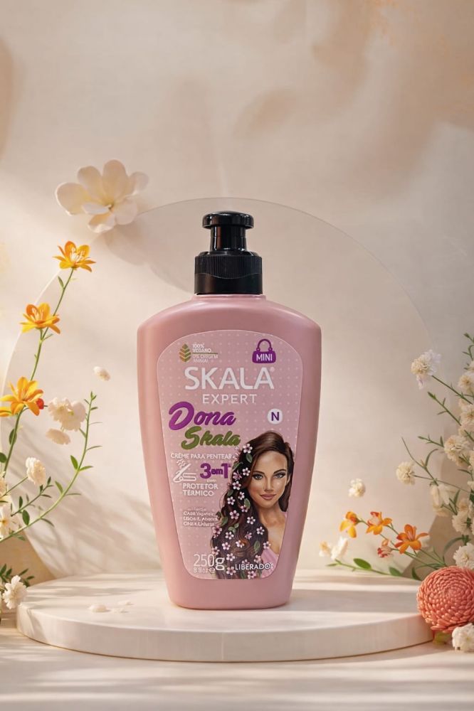 Imagen de CREMA P/ PEINAR SKALA CABELLOS LISO 250G