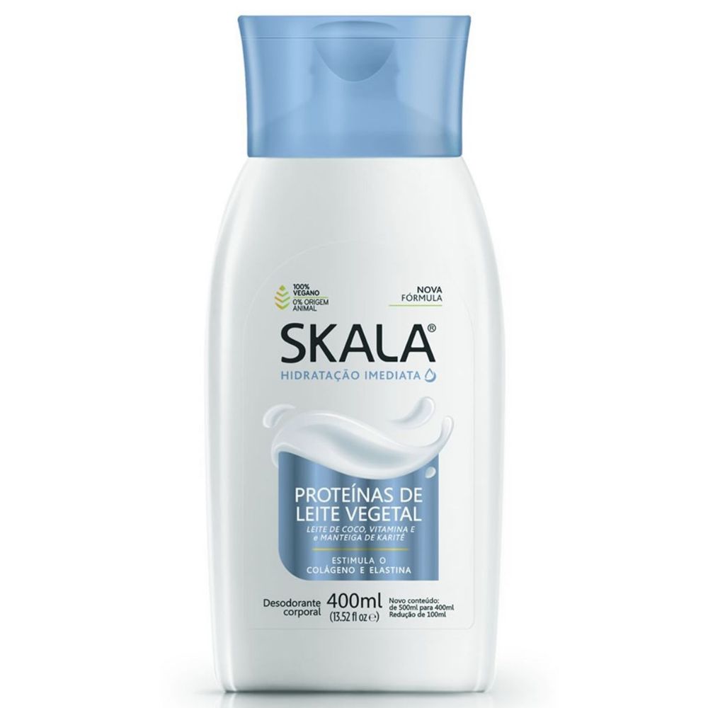 Imagen de CREMA HIDRATANTE SKALA PROTEINAS DE LEITE VEGETAL 400ML