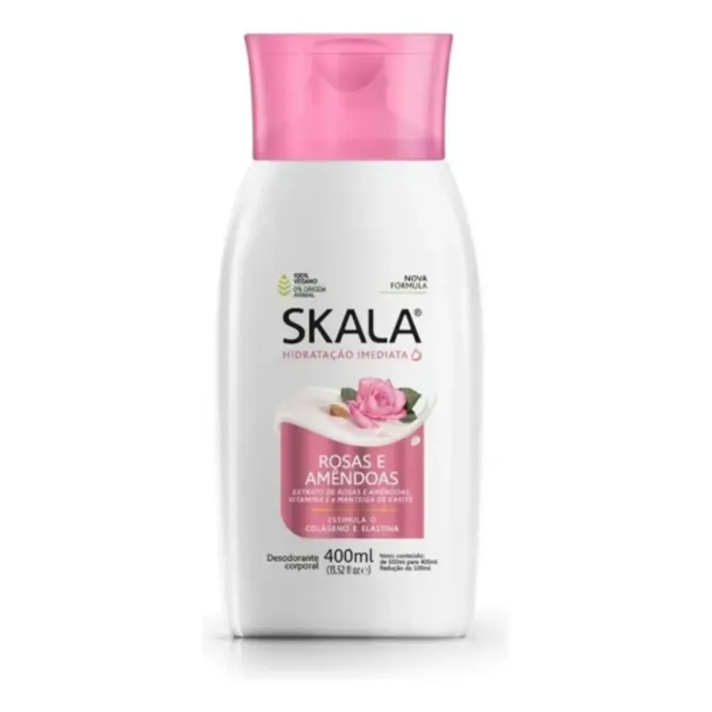 Imagen de CREMA HIDRATANTE SKALA ROSAS Y ALMENDRAS 400ML